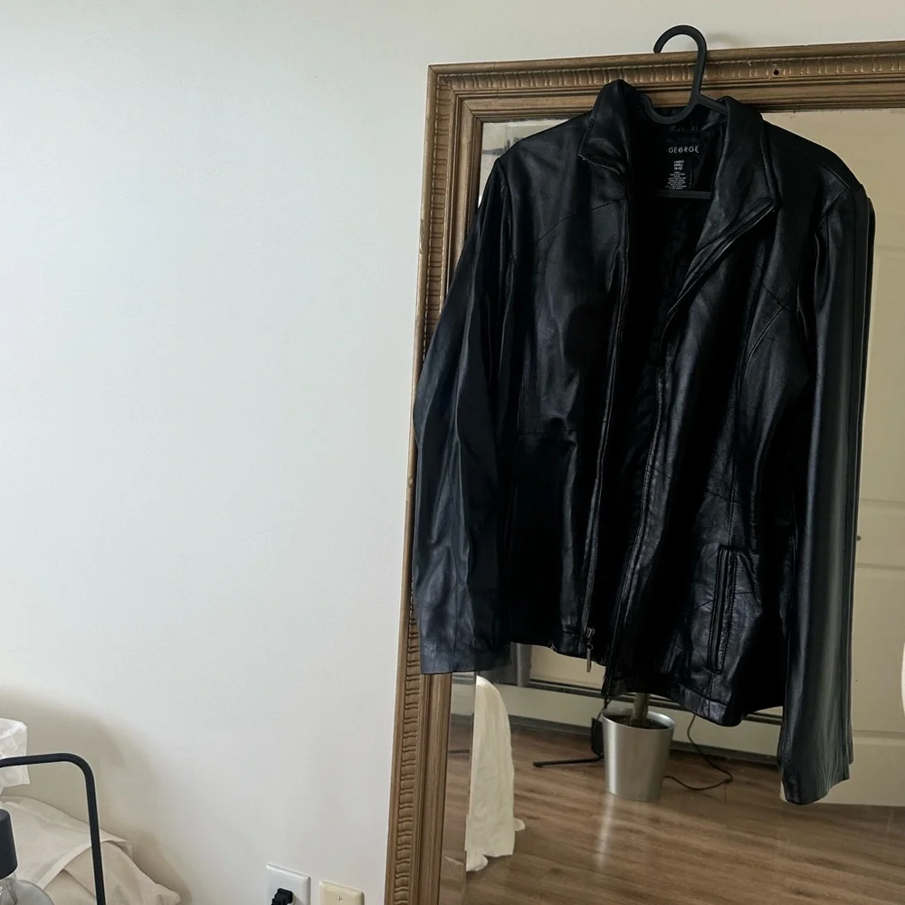 100% learher lining vintage women’s leather coat - Picture 6 of 6